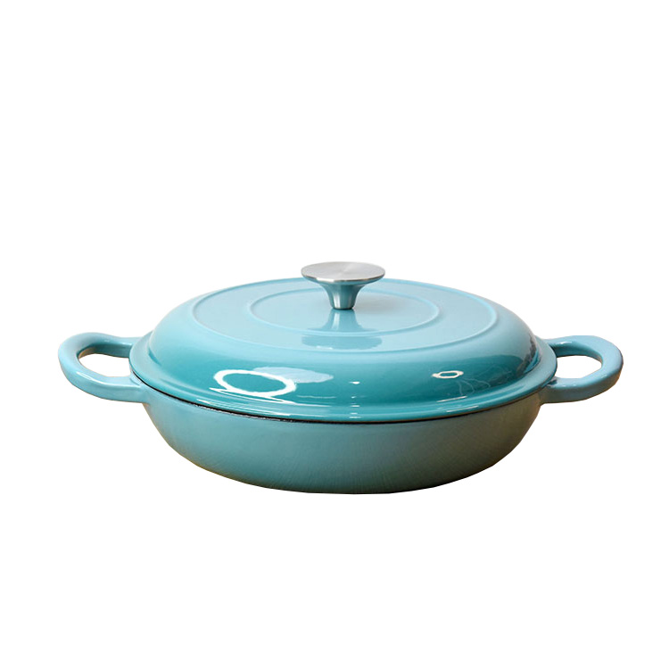 YFBRQ26001 Enameled Cast Iron Cookware Seafood Pot